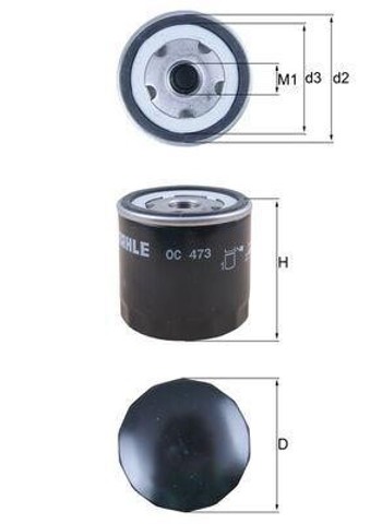 OC473 Mahle Original