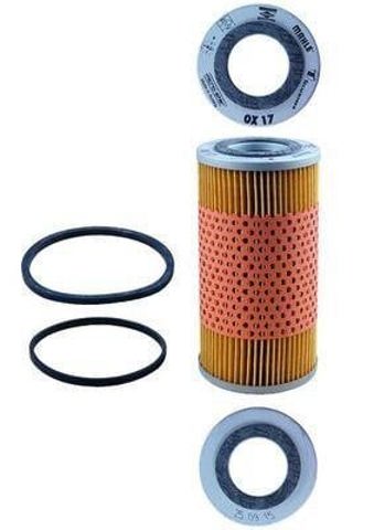 Filtro de óleo OX17D MAHLE