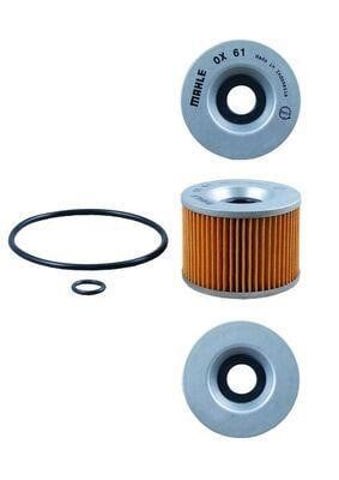 Filtro de óleo OX61D MAHLE
