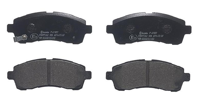 Sapatas do freio dianteiras de disco P49057 BREMBO