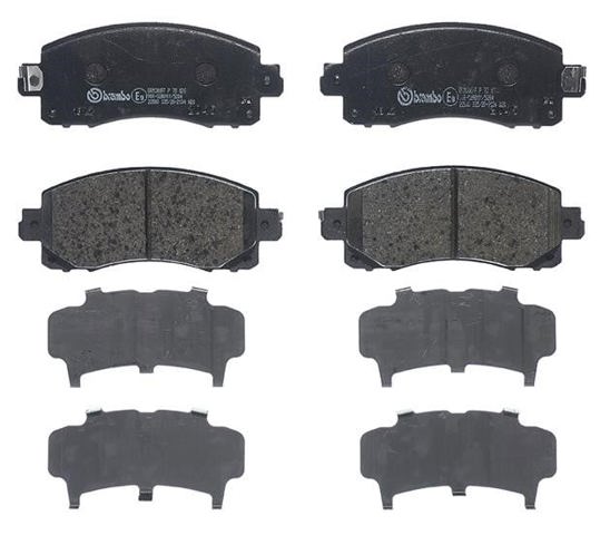 Sapatas do freio dianteiras de disco Subaru Impreza 5 GT