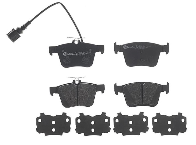 Sapatas do freio traseiras de disco P85162 BREMBO
