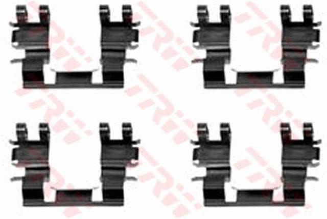 Kit de molas de fixação de sapatas de disco dianteiras PFK265 TRW