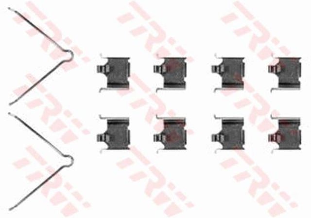 Kit de reparação das sapatas do freio PFK328 TRW