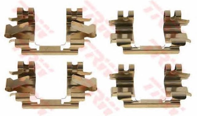 Kit de molas de fixação de sapatas de disco dianteiras PFK335 TRW