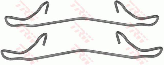 Kit de reparação das sapatas do freio PFK360 TRW