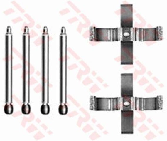 Kit de reparação das sapatas do freio PFK362 TRW