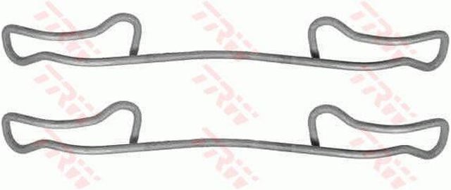 Kit de molas de fixação de sapatas de disco traseiras PFK391 TRW