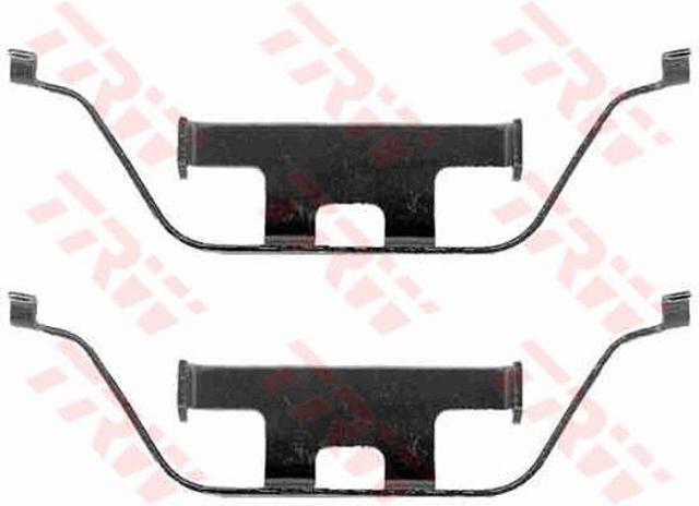 Kit de molas de fixação de sapatas de disco traseiras PFK392 TRW