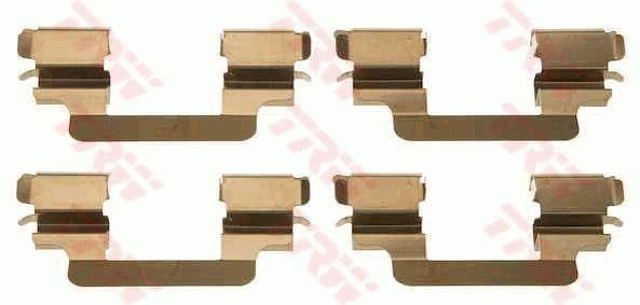 Kit de molas de fixação de sapatas de disco dianteiras Peugeot 407  6D ao melhor preço