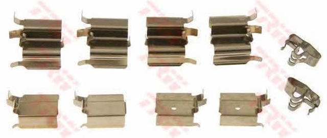 Kit de molas de fixação de sapatas de disco dianteiras PFK435 TRW