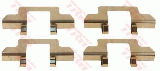 Kit de molas de fixação de sapatas de disco dianteiras Citroen C3 I FC ao melhor preço