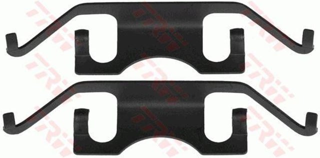 Kit de molas de fixação de sapatas de disco traseiras PFK487 TRW
