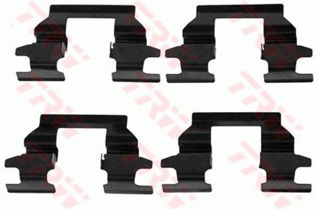 Kit de molas de fixação de sapatas de disco traseiras PFK500 TRW