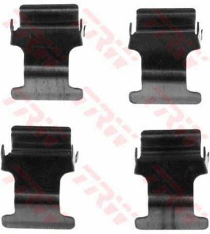Kit de molas de fixação de sapatas de disco traseiras PFK528 TRW