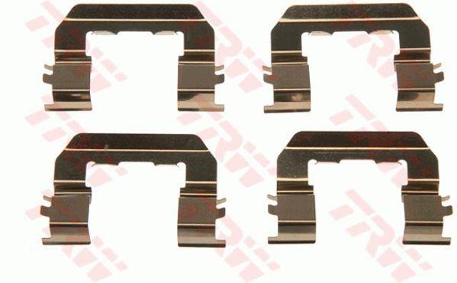 Kit de molas de fixação de sapatas de disco dianteiras PFK566 TRW