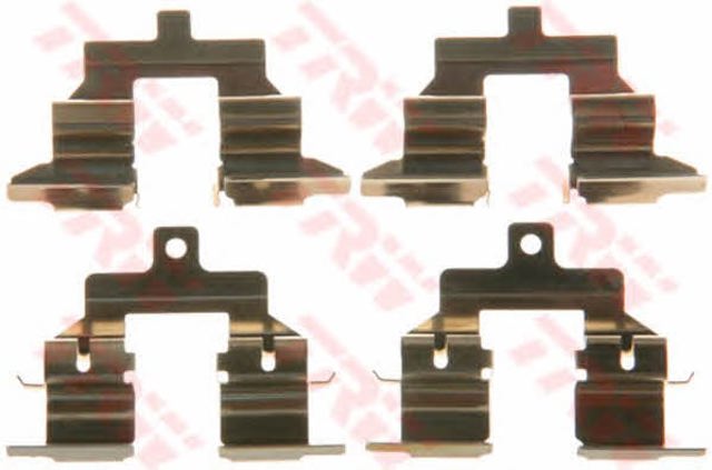 Kit de molas de fixação de sapatas de disco traseiras PFK579 TRW