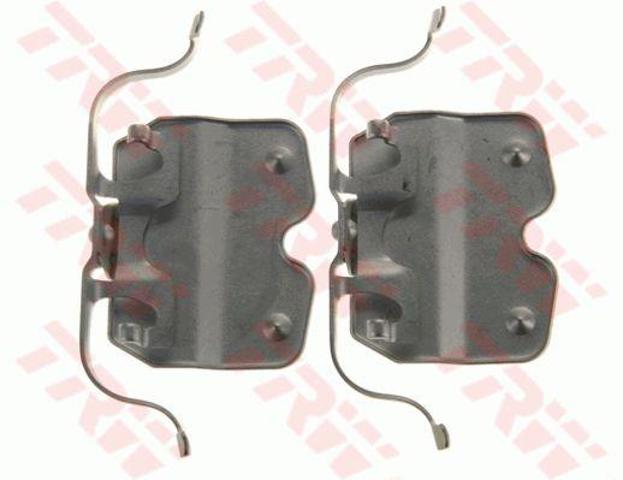 Kit de molas de fixação de sapatas de disco dianteiras PFK596 TRW