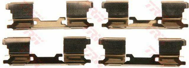Kit de molas de fixação de sapatas de disco dianteiras PFK599 TRW