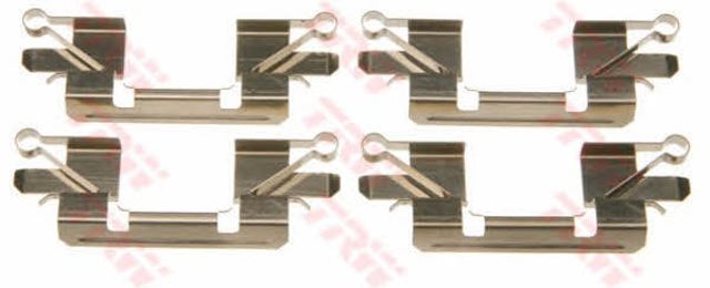Kit de molas de fixação de sapatas de disco dianteiras PFK606 TRW