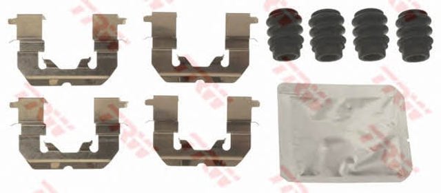 Kit de molas de fixação de sapatas de disco dianteiras KIA Rio III UB ao melhor preço