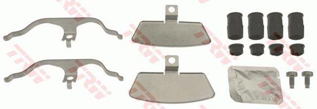 Kit de molas de fixação de sapatas de disco dianteiras para Audi A7 4GA, 4GF