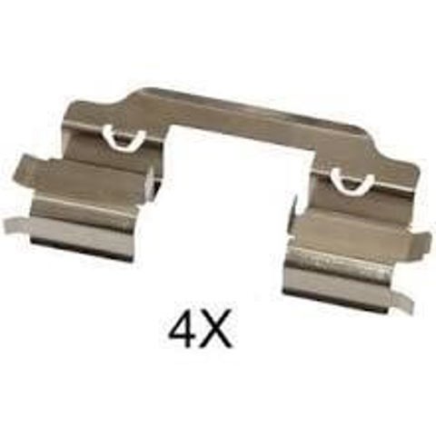 Kit de molas de fixação de sapatas de disco dianteiras PFK808 TRW