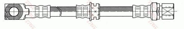 Mangueira do freio dianteira para Opel Omega 25, 26, 27