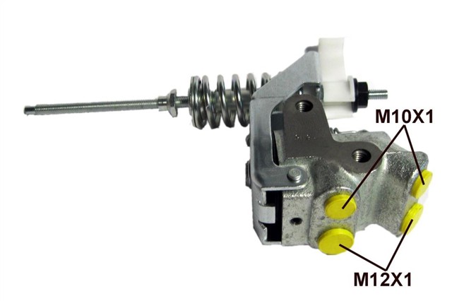 Regulador de pressão dos freios (regulador das forças de frenagem) R61023 BREMBO