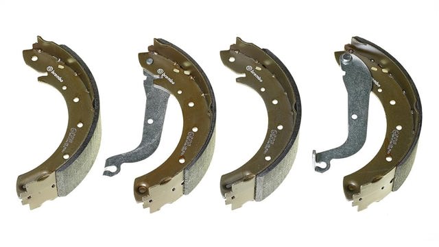 Sapatas do freio traseiras de tambor S23577 BREMBO