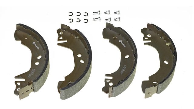 Sapatas do freio traseiras de tambor S24528 BREMBO