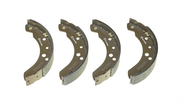 Sapatas do freio traseiras de tambor S24537 BREMBO