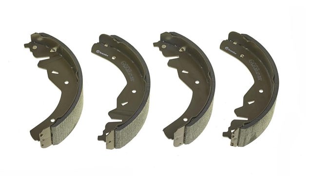 Sapatas do freio traseiras de tambor S30509 BREMBO