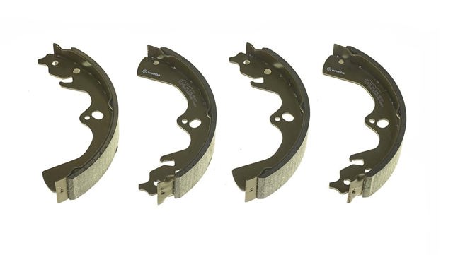 Sapatas do freio traseiras de tambor S30516 BREMBO