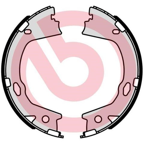 Sapatas do freio de estacionamento S30546 BREMBO