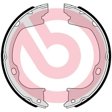 Sapatas do freio de estacionamento S37510 BREMBO