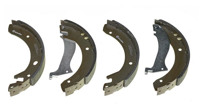 Sapatas do freio traseiras de tambor S44504 BREMBO