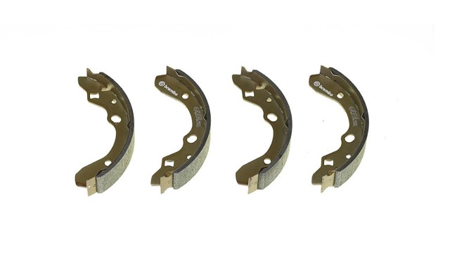 Sapatas do freio traseiras de tambor S49506 BREMBO