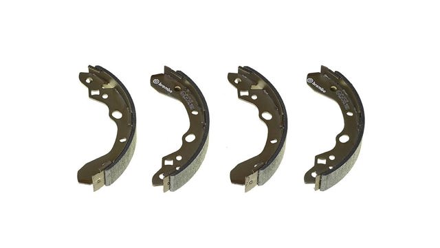 Sapatas do freio traseiras de tambor S49518 BREMBO