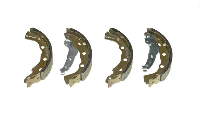 Sapatas do freio traseiras de tambor S54515 BREMBO