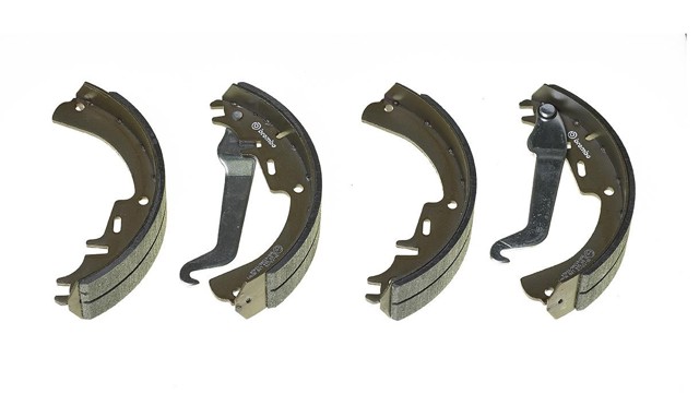 Sapatas do freio traseiras de tambor S59504 BREMBO