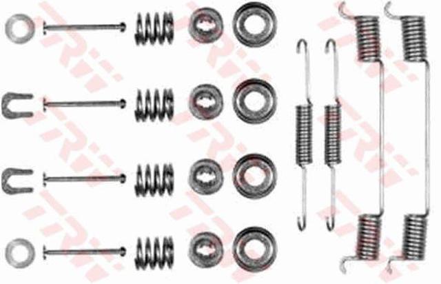 Kit de montagem das sapatas traseiras de tambor Nissan Sunny III N14 ao melhor preço