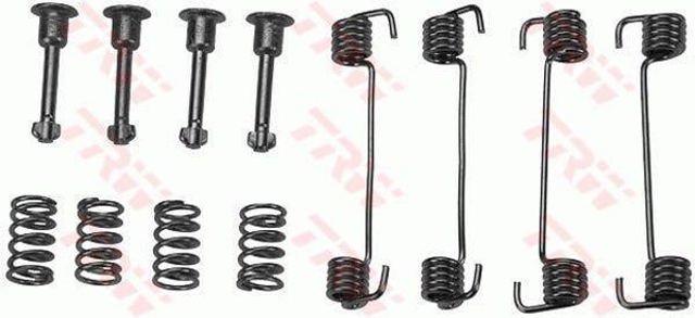 Kit de reparação das sapatas do freio SFK165 TRW
