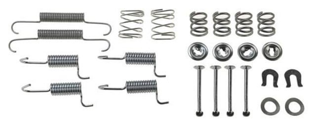 Kit de montagem das sapatas traseiras de tambor SFK216 TRW