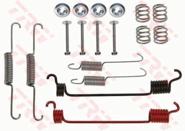 Kit de montagem das sapatas traseiras de tambor SFK228 TRW