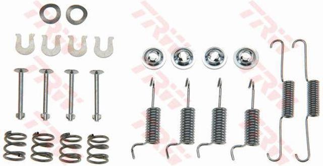 Kit de montagem das sapatas traseiras de tambor SFK322 TRW