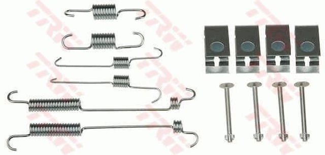 Kit de reparação das sapatas do freio SFK381 TRW