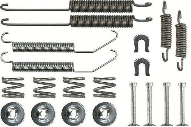 Kit de montagem das sapatas traseiras de tambor SFK465 TRW