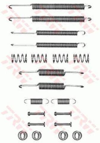Kit de montagem das sapatas traseiras de tambor Volkswagen Caddy I 14 ao melhor preço