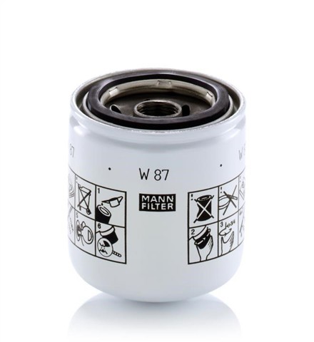 Filtro de óleo W87 MANN